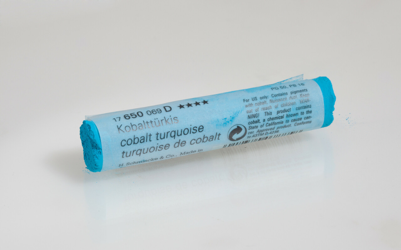 Schmincke Pastel 650-D Cobalt Turquoise