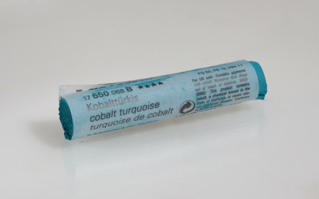 Schmincke Pastel 650-B Cobalt Turquoise