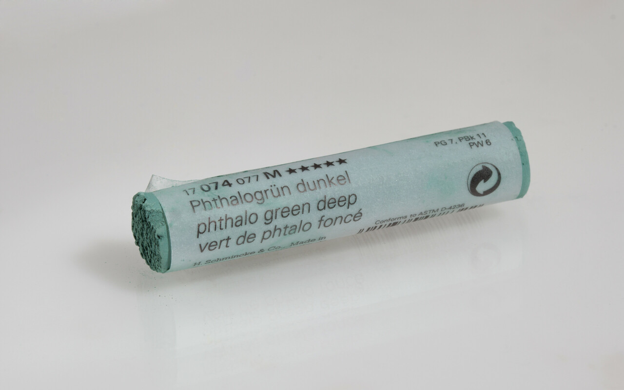 Schmincke Pastel 074-M Phthalo Green Deep