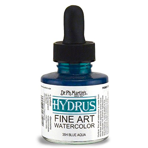 Dr. Ph Martin's Hydrus Water Colour - Blue Aqua