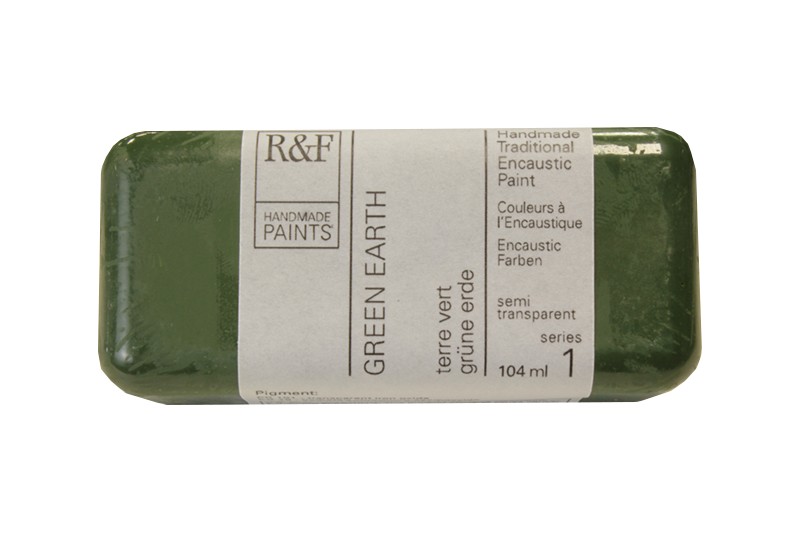 R&F Encaustic  104mL  Green Earth