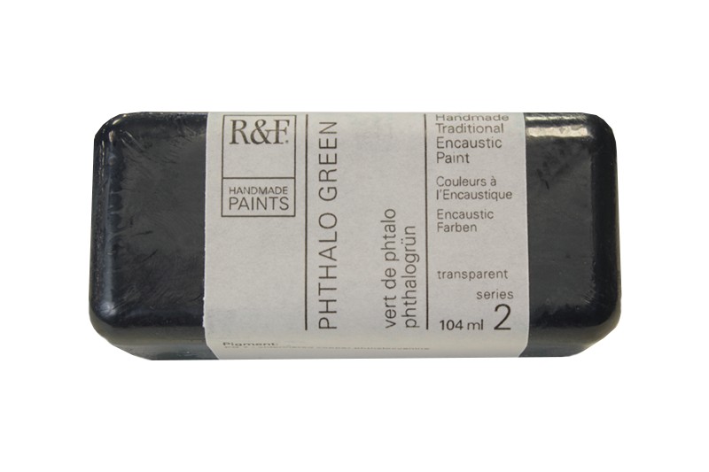 R&F Encaustic  104mL  Phthalo Green