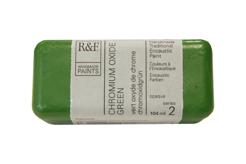 R&F Encaustic  104mL  Chromium Oxide Green