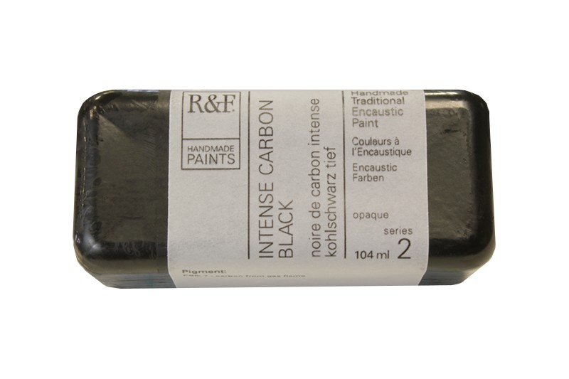 R&F Encaustic  104mL  Intense Carbon Black