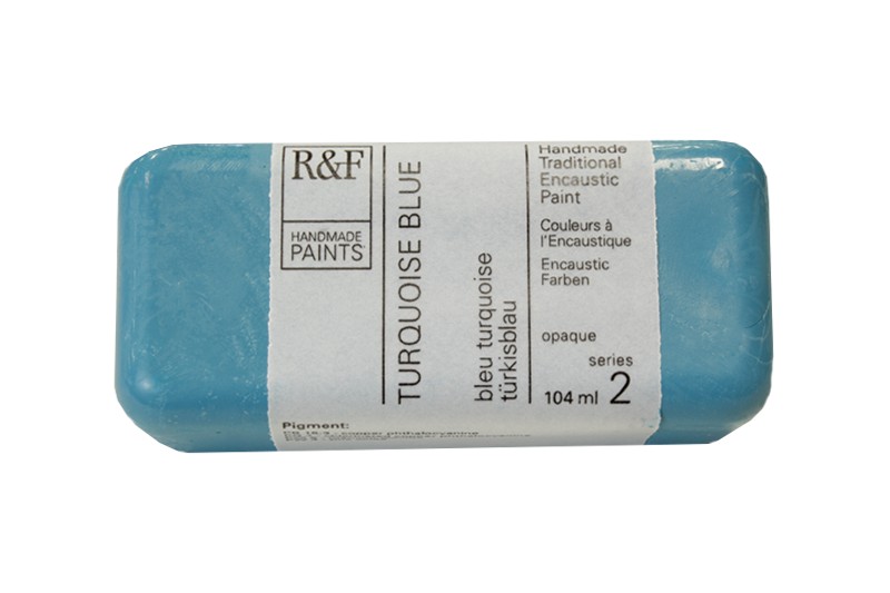 R&F Encaustic  104mL  Turquoise Blue