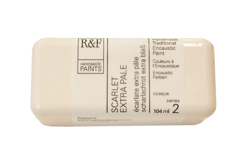 R&F Encaustic  104mL  Scarlet Extra Pale