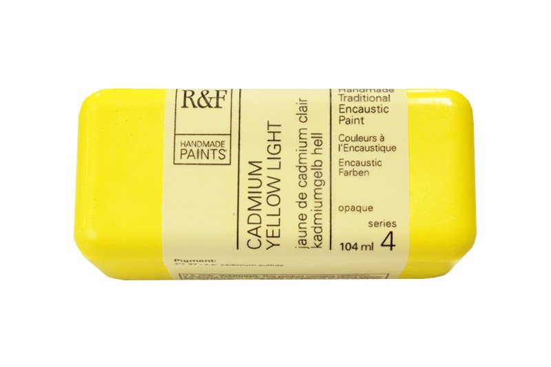 R&F Encaustic  104mL  Cadmium Yellow Light