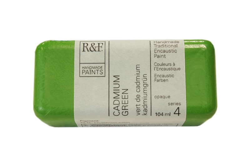 R&F Encaustic  104mL  Cadmium Green