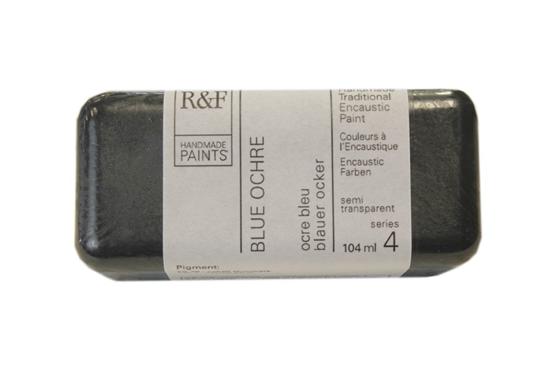 R&F Encaustic  104mL  Blue Ochre