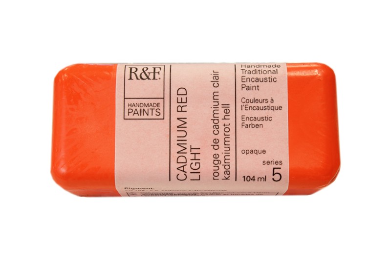 R&F Encaustic  104mL  Cadmium Red Light