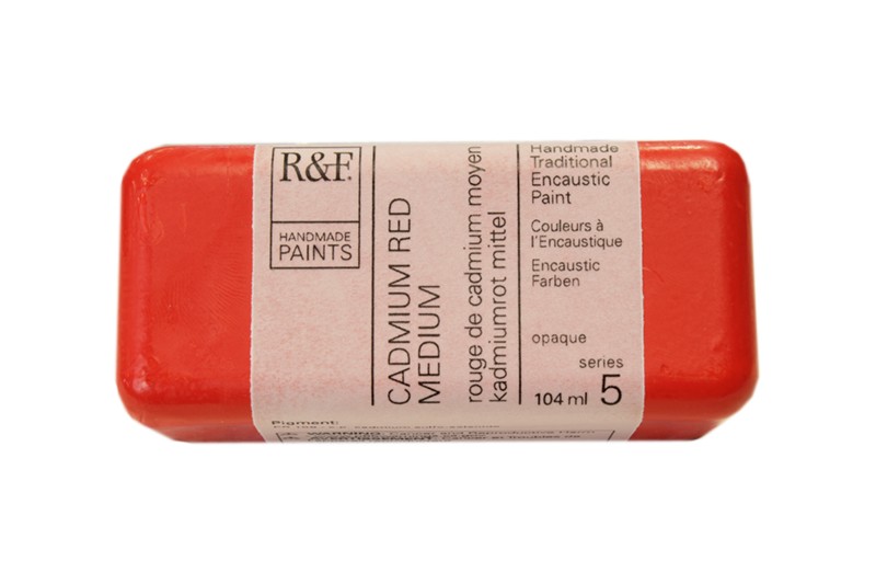 R&F Encaustic  104mL  Cadmium Red Medium