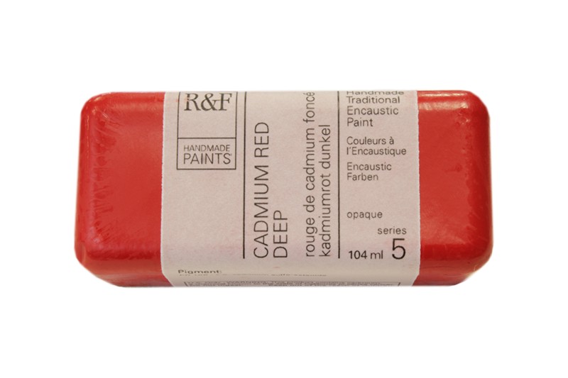 R&F Encaustic  104mL  Cadmium Red Deep