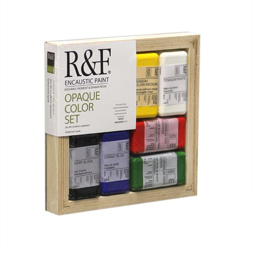 R&F Encaustic Paint - Opaque Colour Set of 6