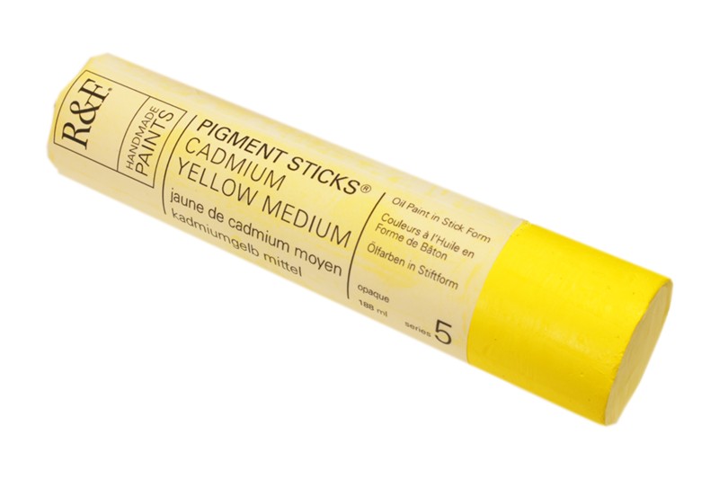 R&F Pigment Stick  188mL  Cadmium Yellow Medium