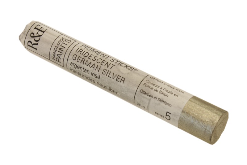 R&F Pigment Stick – 38mL – Iridescent German Silver