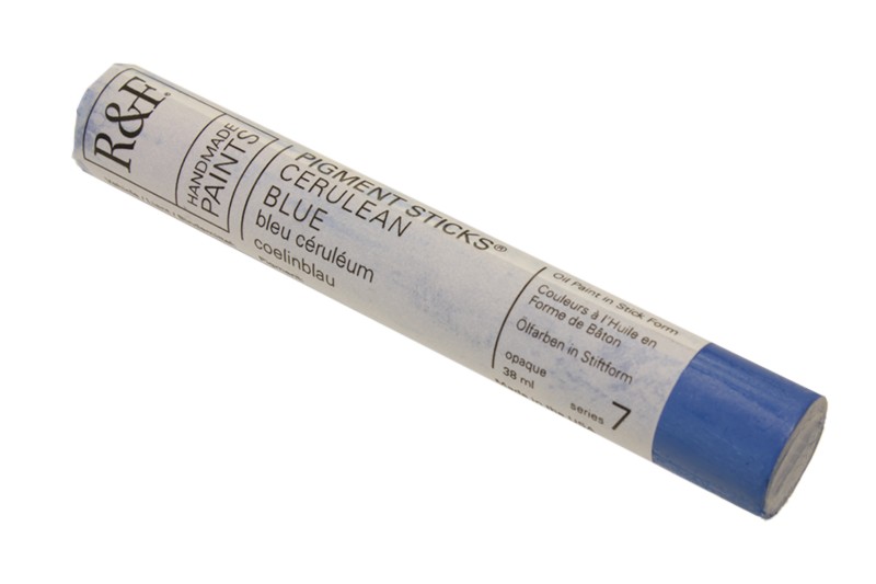 R&F Pigment Stick – 38mL – Cerulean Blue