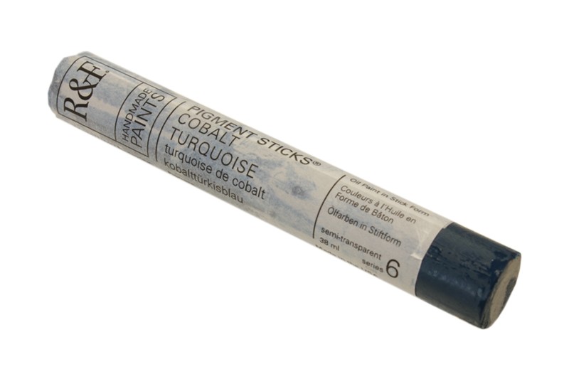R&F Pigment Stick – 38mL – Cobalt Turquoise