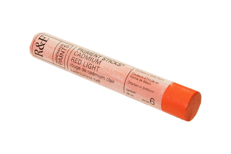 R&F Pigment Stick  38mL  Cadmium Red Light