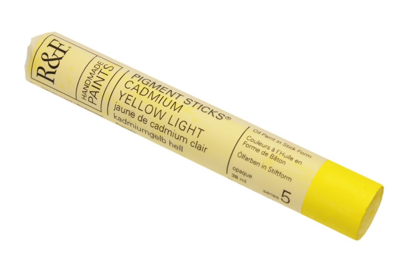 R&F Pigment Stick  38mL  Cadmium Yellow Light