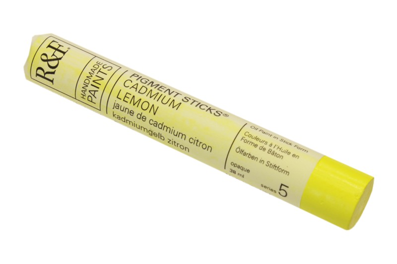 R&F Pigment Stick  38mL  Cadmium Lemon