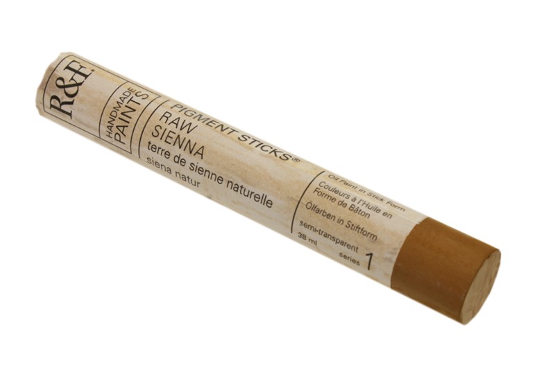 R&F Pigment Stick  38mL  Raw Sienna