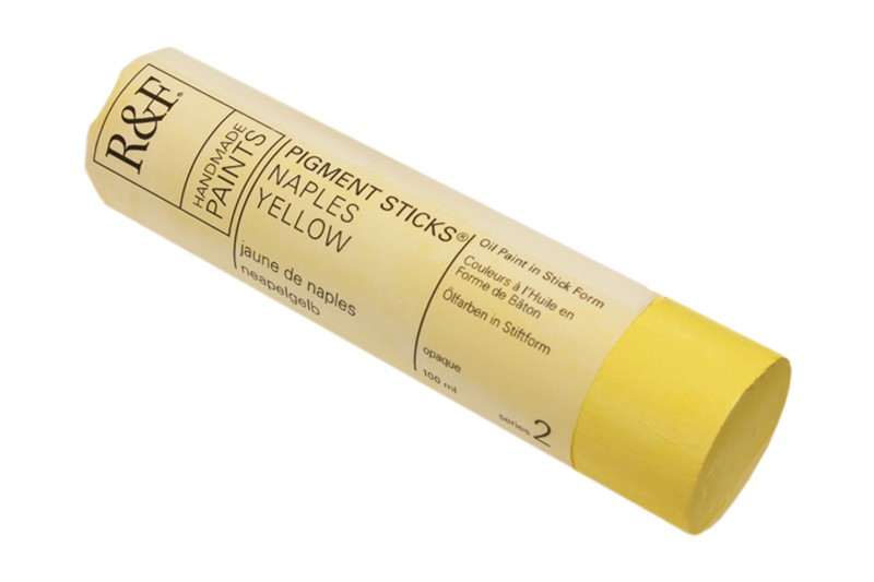 R&F Pigment Stick  100mL  Naples Yellow