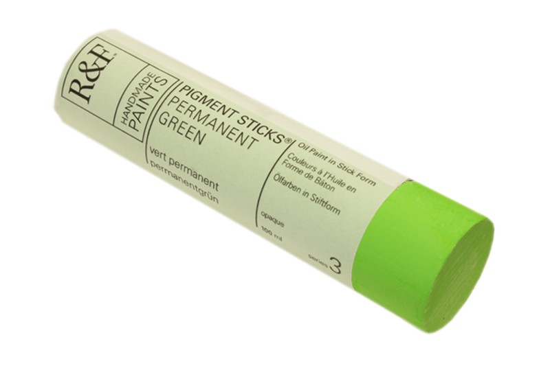 R&F Pigment Stick  100mL  Permanent Green