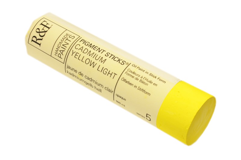 R&F Pigment Stick  100mL  Cadmium Yellow Light