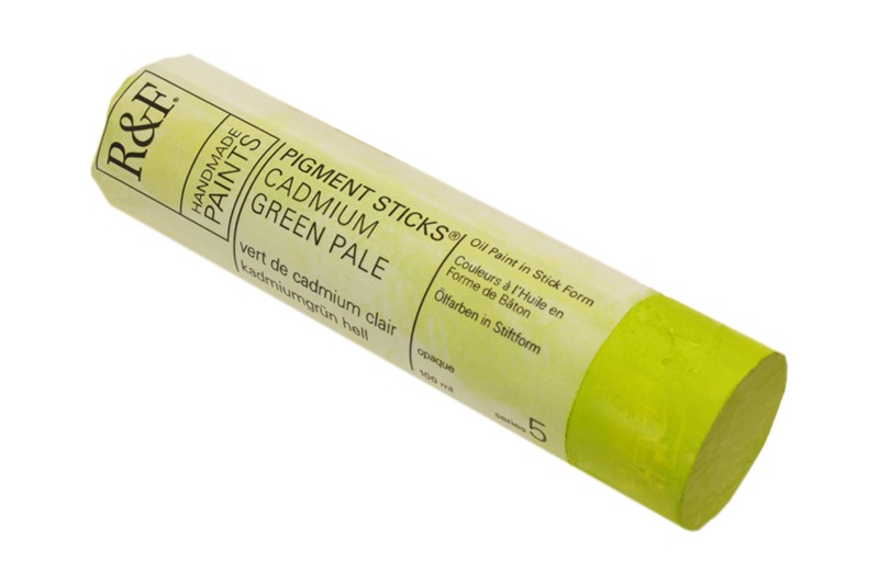 R&F Pigment Stick  100mL  Cadmium Green Pale
