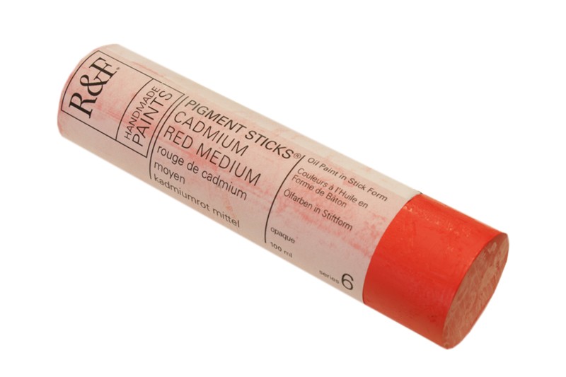 R&F Pigment Stick  100mL  Cadmium Red Medium