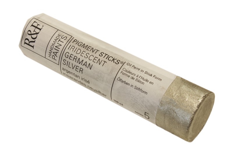 R&F Pigment Stick  100mL  Iridescent German Silver