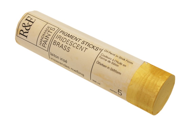 R&F Pigment Stick  100mL  Iridescent Brass