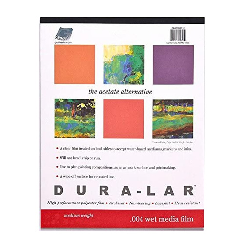 Grafix Dura-Lar Wet Media .004&#8243; Film - 20&#8243; x 25&#8243;