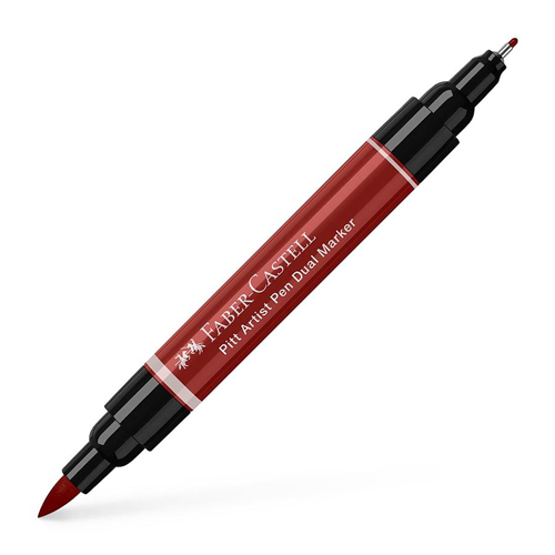 Pitt Artist Pen Dual Marker India ink -  India Red #192