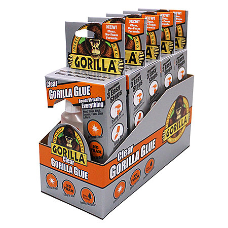 Gorilla Glue Clear 5 Piece Display - 1.75oz