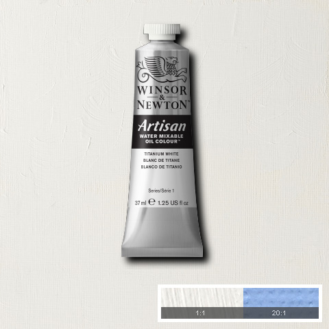 Artisan Water Mixable Oil 37ml Titanium White