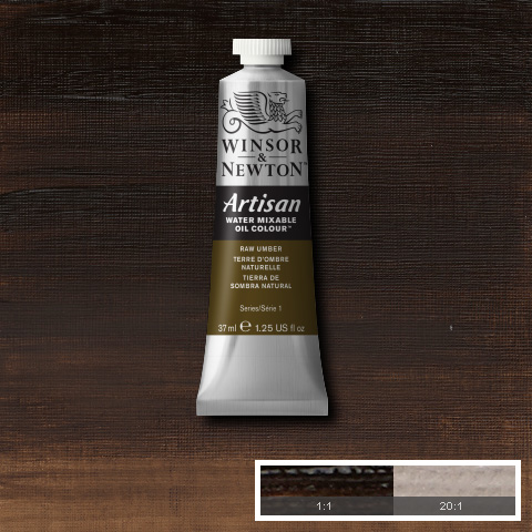 Artisan Water Mixable Oil 37ml Raw Umber