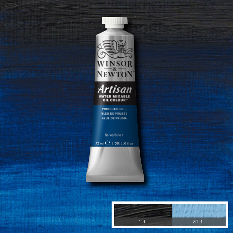 Artisan Water Mixable Oil 37ml Prussian Blue