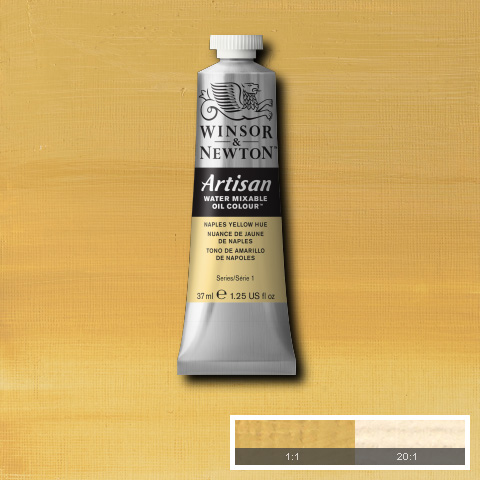 Artisan Water Mixable Oil 37ml Naples Yellow Hue