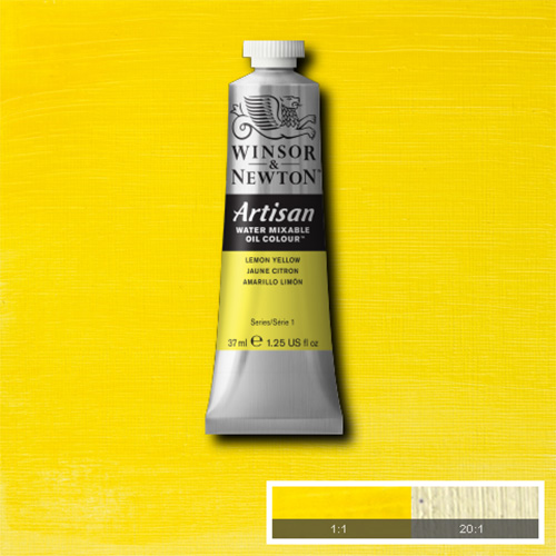 Artisan Water Mixable Oil 37ml Lemon Yellow