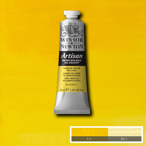 Artisan Water Mixable Oil 37ml Cadmium Yellow Pale Hue