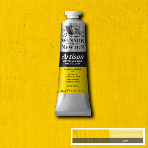 Artisan Water Mixable Oil 37ml Cadmium Yellow Light