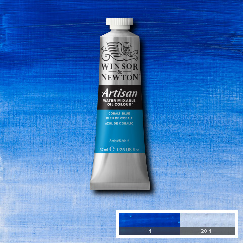Artisan Water Mixable Oil 37ml Cobalt Blue