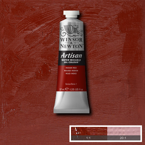 Artisan Water Mixable Oil 37ml Indian Red