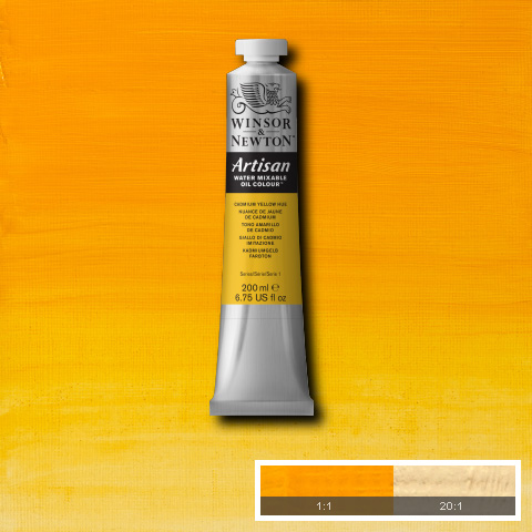 Artisan Water Mixable Oil 200ml Cadmium Yellow Hue 