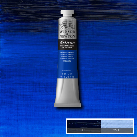 Artisan Water Mixable Oil 200ml French Ultramarine