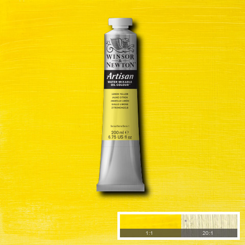 Artisan Water Mixable Oil 200ml Lemon Yellow