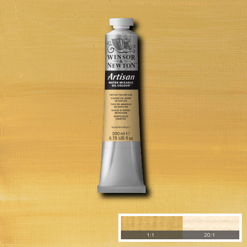 Artisan Water Mixable Oil 200ml Naples Yellow Hue