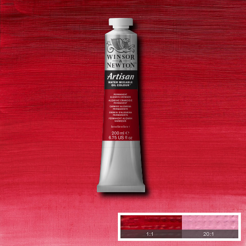 Artisan Water Mixable Oil 200ml Permanent Alizarin Crimson