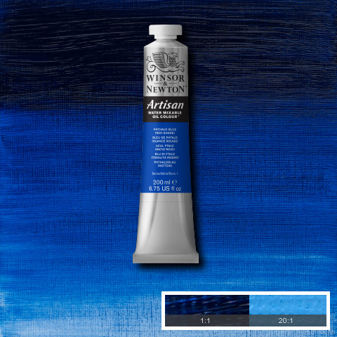 Artisan Water Mixable Oil 200ml Phthalo Blue (Red Shade)